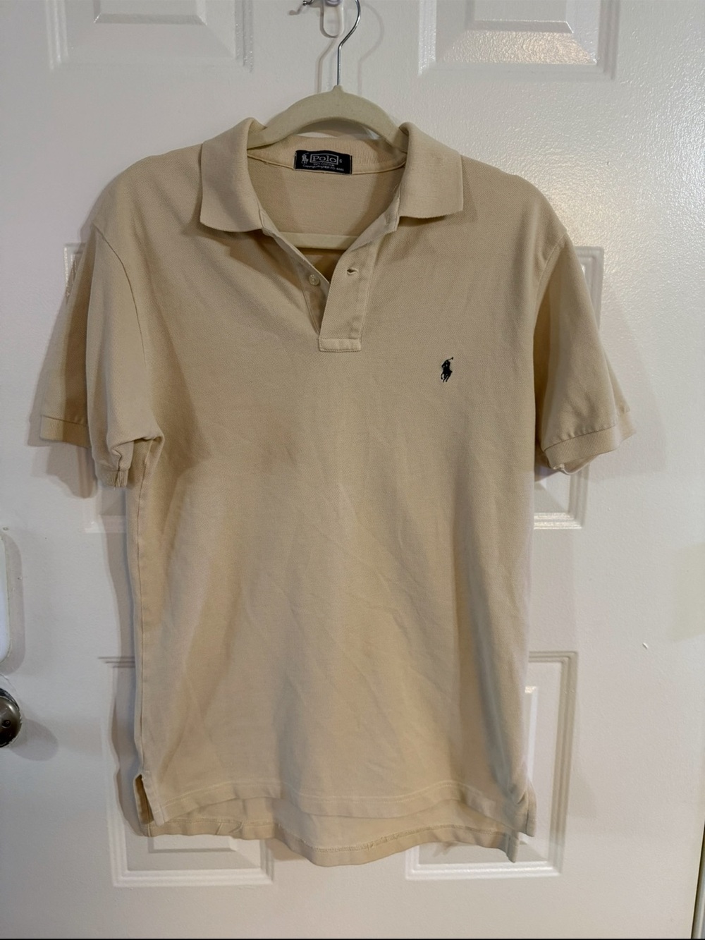 Polo by Ralph Lauren Beige Short-Sleeve Classic Polo